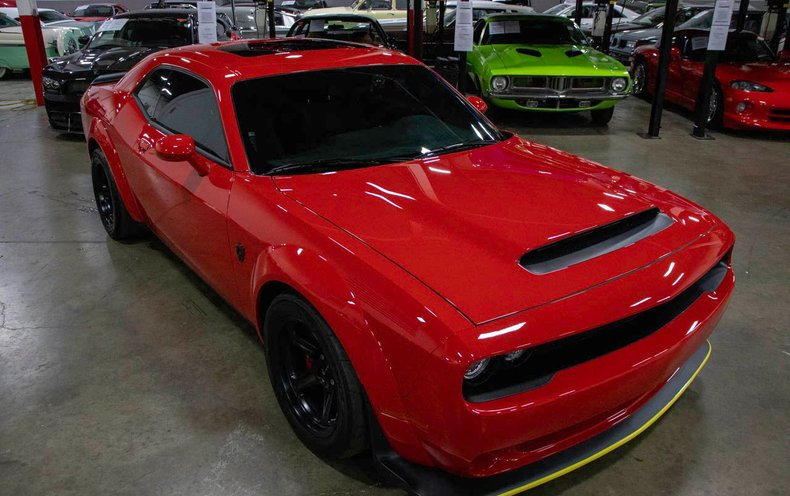 2018 Dodge Challenger SRT Demon RED